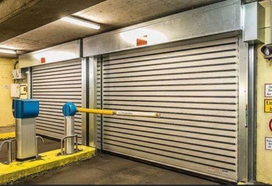 Isolierte Hochgeschwindigkeits-Spirale Tür 0,8m/S Aluminiumlegierung Lagerhaus Schnelle Stahl Roll Up